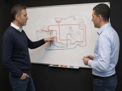 Visualisierung von Diagnosedaten eines Hybridsystems